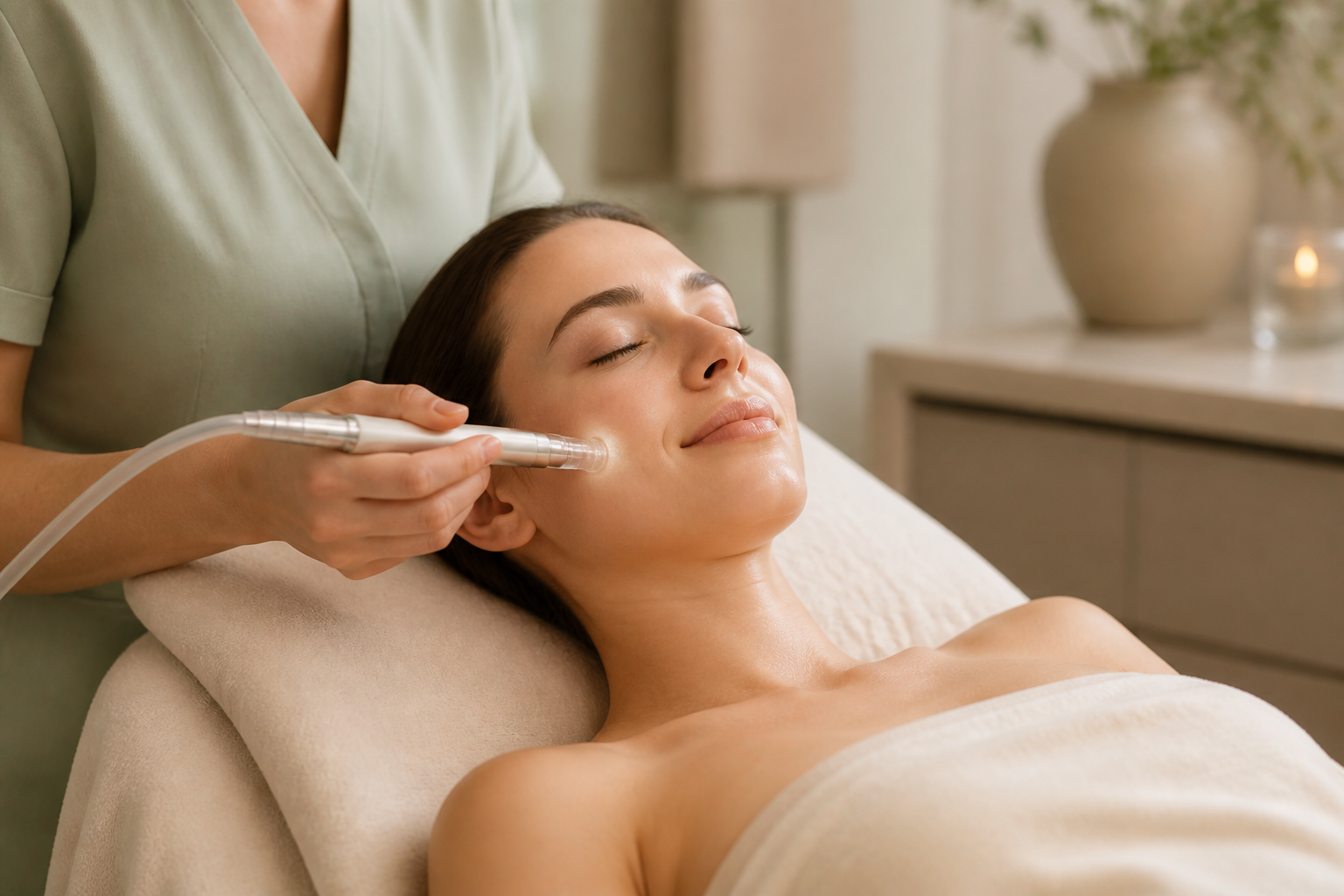 Advanced specialty facial treatment